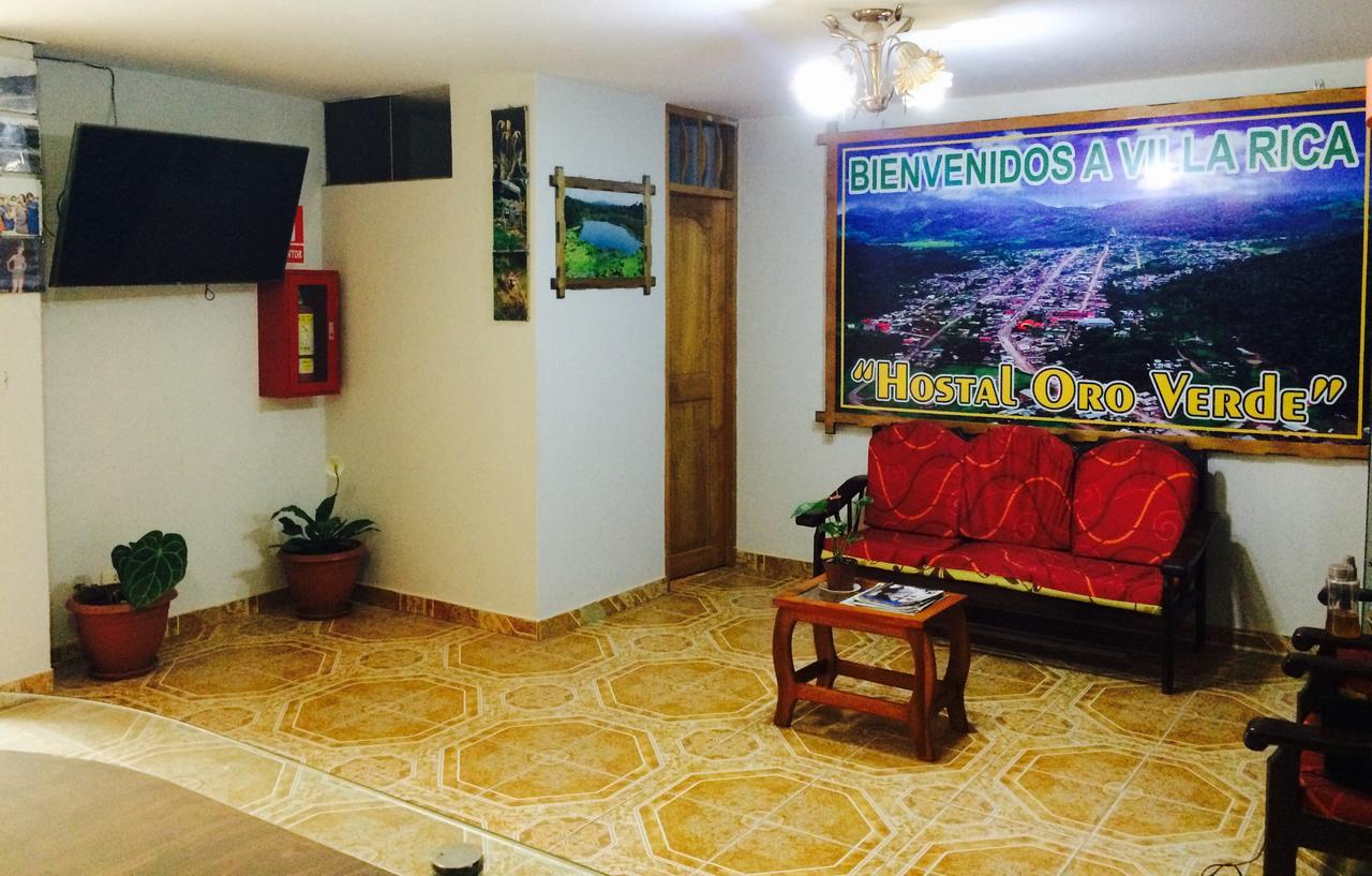 Hostal Oro Verde-Villa Rica Esterno foto